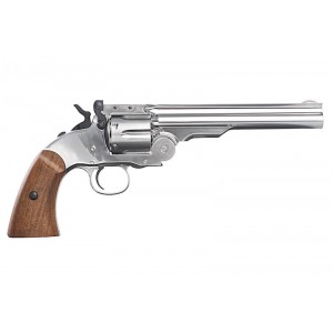 Gun Heaven 1877 MAJOR 3 6mm Co2 Revolver - Silver